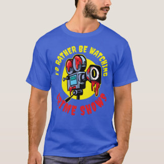 Camiseta Assistindo Séries de Crimes Presente de Série de C