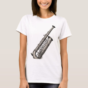 Camiseta Assobio ou padrões brancos