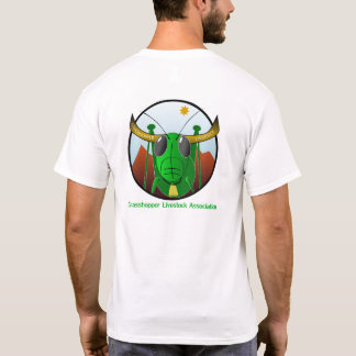 Camiseta Associação dos rebanhos animais do gafanhoto