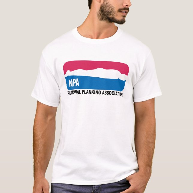 CAMISETA ASSOCIAÇÃO NACIONAL DO PLANKING (Frente)