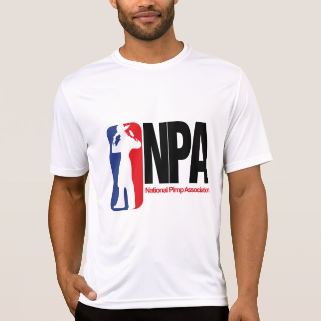 Camiseta Associação nacional do proxeneta (Frente)