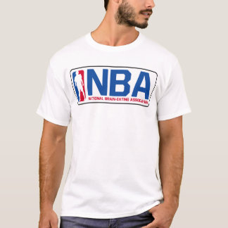 Camiseta Associação nacional T Cérebro-Comer de NBA