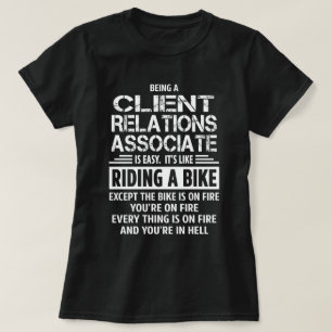 Camiseta Associado de Relações com Cliente