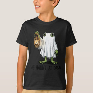 Camiseta Assombra Ao Amanhecer Sapo Fantasma Divertido Hall