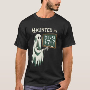 Camiseta Assombrado pelo Professor Divertido 6-7 67 Hallowe
