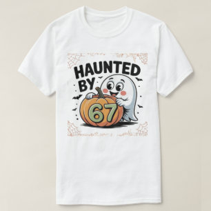 Camiseta Assombrado por 67 Design de Fantasma Vintage de Ha