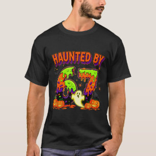 Camiseta Assombrado Por 67 Drip Assustador Engraçado Fantas