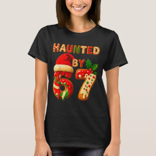 Camiseta Assombrado Por 67 Piada Six Seven Meme 6 7 Natal