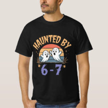 Assombrado por 6-7 Design de Halloween Retro Ghost