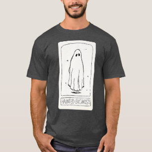 Camiseta Assombrado Por Fantasmas Minimalísticos Carro De T