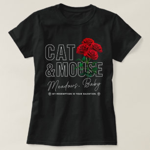 Camiseta Assombrando Adeline Cat & Mouse Fantasy Reader