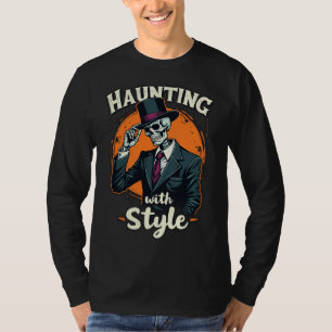 Camiseta Assombrando com o estilo Horror vibra o dia das br