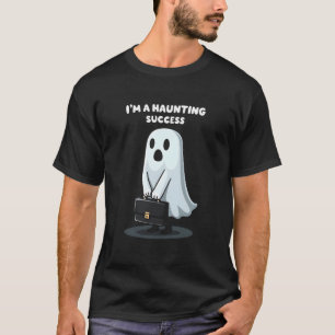 Camiseta Assombrando o sucesso de um empreendedor fantasma