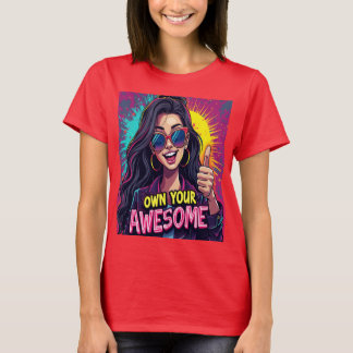 Camiseta Assuma Seu Poder | Inspiração Negrita e Personaliz