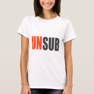 Camiseta Assunto do desconhecido de Unsub