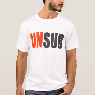 Camiseta Assunto do desconhecido de Unsub