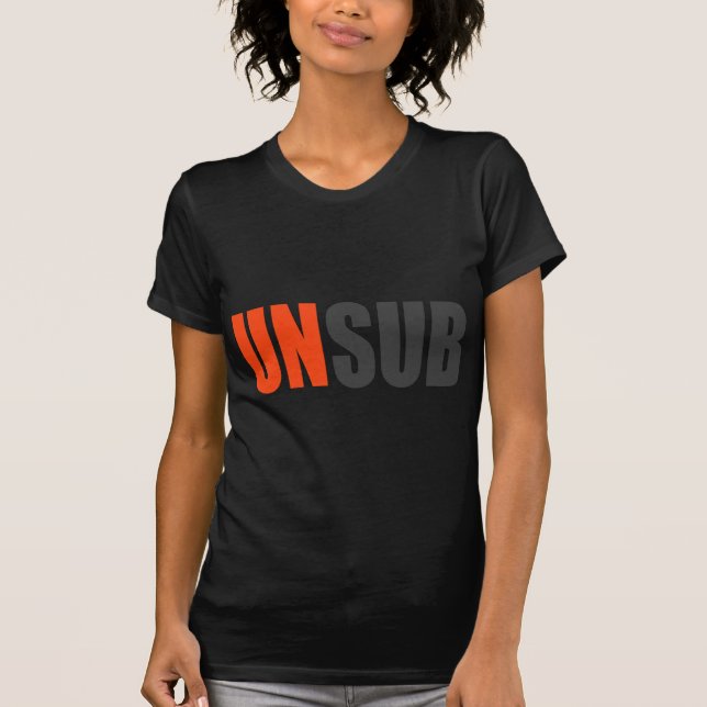 Camiseta Assunto do desconhecido de Unsub (Frente)