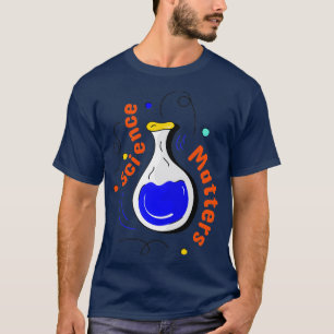 Camiseta assuntos científicos