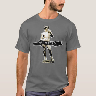 Camiseta Assuntos de Arte MICHELANGELO DAVID