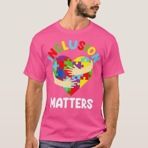 Camiseta Assuntos de Inclusão Awaren do Autismo Especial de