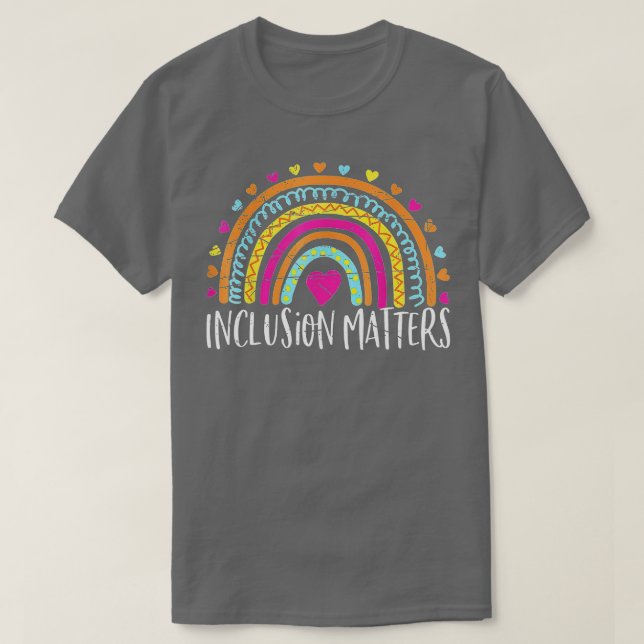 Camiseta Assuntos de Inclusão Awaren do Autismo Especial de (Frente do Design)