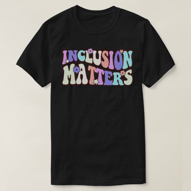 Camiseta Assuntos de Inclusão Awaren do Autismo Especial de (Frente do Design)