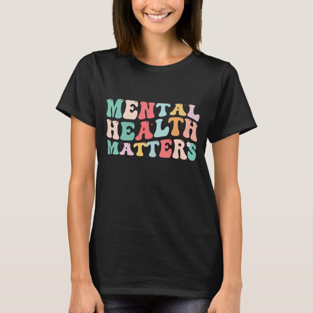 Camiseta Assuntos de Saúde Mental (Frente)