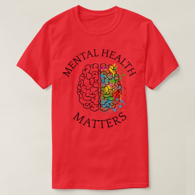 Camiseta Assuntos de Saúde Mental III (Frente do Design)