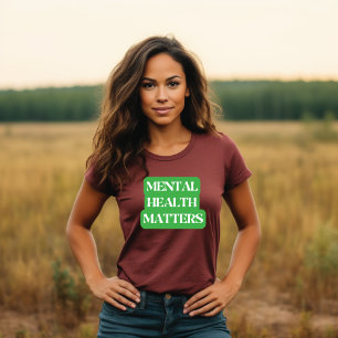 Camiseta Assuntos de Saúde Mental - Sensibilização Espalhad