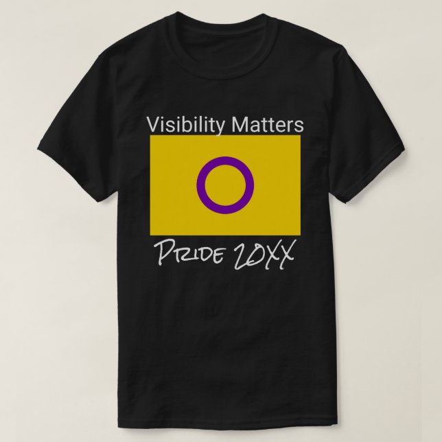 Camiseta Assuntos de Visibilidade | Embalagem | Orgulho Int (Frente do Design)