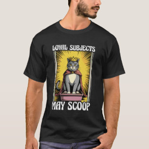 Camiseta Assuntos Leais de Gato Engraçado Podem Escavar a C