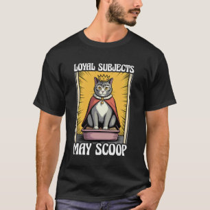 Camiseta Assuntos Leais de Gato Engraçado Podem Escavar a C