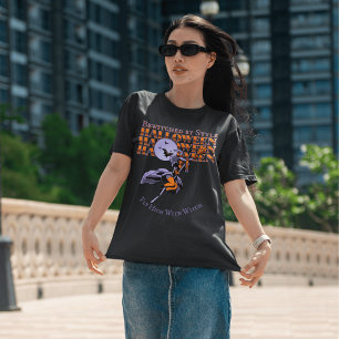 Camiseta Assustado pelo Estilo: Voo Alto com Bruxas Hallowe