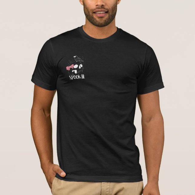 Camiseta assustador (Frente)