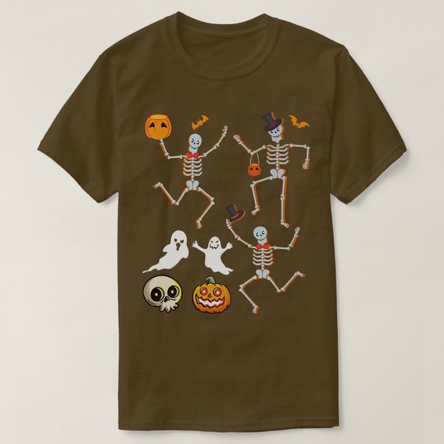 Camiseta Assustador assustador bruxas de abóbora de Hallowe (Frente do Design)