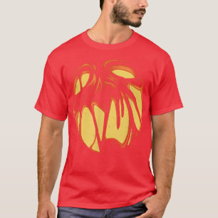 Camiseta Assustador assustador Mulheres de abóbora brilhand
