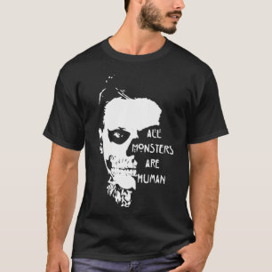 Camiseta Assustador do crânio