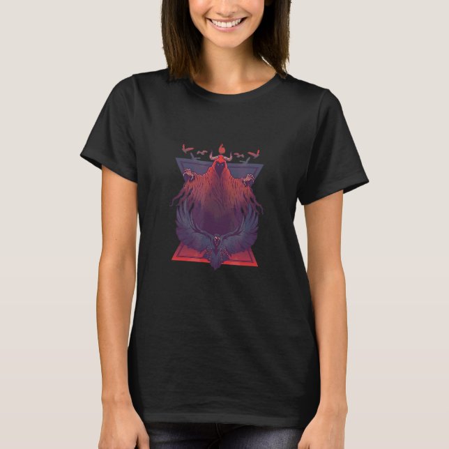 Camiseta Assustador do diabo (Frente)
