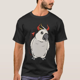 Camiseta Assustador do Diabo Papagaio I Enxofre criava Cock