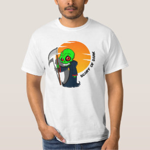camiseta assustador do escuro