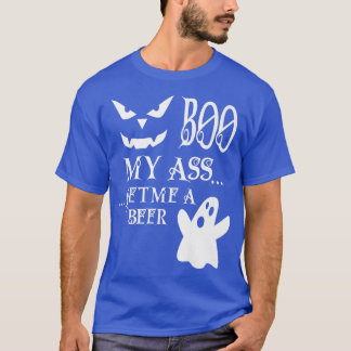 Camiseta Assustador do Halloween Ghost Pumpkin Face