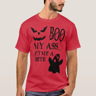 Camiseta Assustador do Halloween Ghost Pumpkin Face