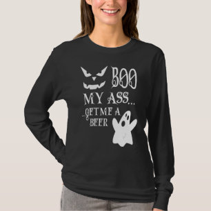 Camiseta Assustador do Halloween Ghost Pumpkin Face 1