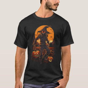Camiseta Assustador do Halloween por Horror Assombrado