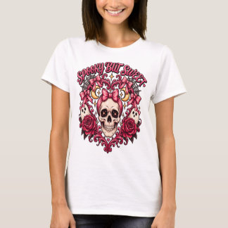 Camiseta Assustador Mas Doce: Um Tratamento de Halloween