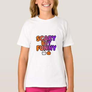 Camiseta Assustador Mas Engraçado - Presente Engraçado de H