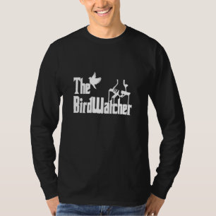 Camiseta Assustador O Órnithologista Birdwatch