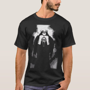 Camiseta Assustador Rosto Horror Poster Halloween