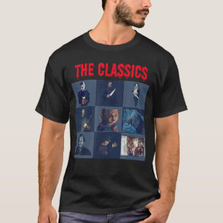 Camiseta Assustadora de Filme de Terror Clássico d
