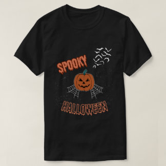 Camiseta Assustadora de Halloween, Camisa da Tempo
